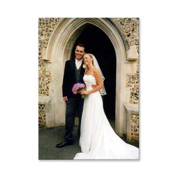Unbranded Favourite Wedding Photo immortalised in Canvas