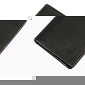 FCB Leather Wallet - Black