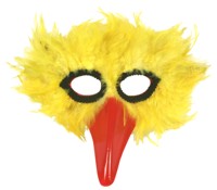 Unbranded Feather Eyemask with Beak - Yellow
