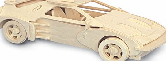 Unbranded Ferrari - Woodcraft Construction Kit- Quay