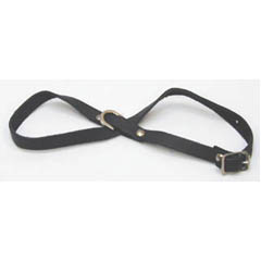 Made from high quality, soft leather , this harness is configured in a figure 8 design.