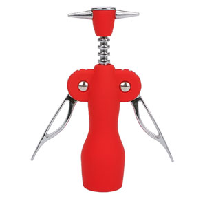 Figure in Red Corkscrew