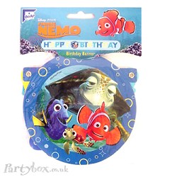 Party Supplies - Finding Nemo - Banner - Happy birthday