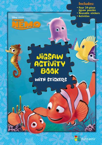 Finding Nemo Jigsaw Activity Book, Funtastic Publishing toy / game