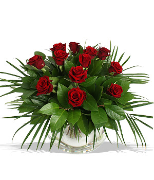 Unbranded Finest Bouquets - A dozen red roses
