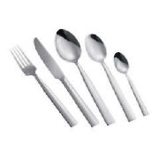 The Finest 18 piece cutlery set with square end design is made from stainless steel material. This s