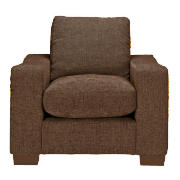 Unbranded Finest Dakota Made to Order Chenille Chair, Mocha