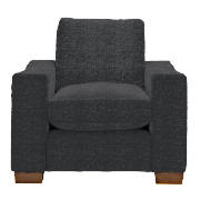Unbranded Finest Dakota Made to Order Chenille Chair, Slate
