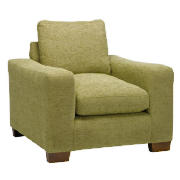 Unbranded Finest Dakota Made to Order Hopsack Armchair, Moss