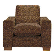 Unbranded Finest Dakota Made to Order Jacquard Chair, Mocha