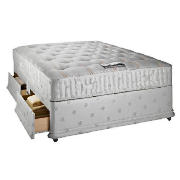 This Tesco Finest ortho divan set includes a double 2000 pocket sprung mattress that has a 2 tier po