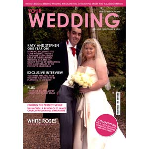 Unbranded First Anniversary Personalised Magazine Cover