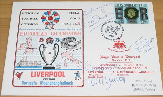 FIRST DAY COVER 1977 - SIGNED BY NEAL SMITH AND