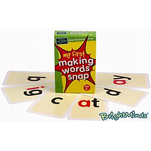 First Words Snap - Fun games to aid literacy skills where strategies to spell and read words are int