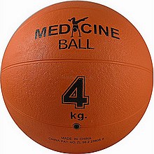 Unbranded Fitness-Mad Medicine Ball - Orange
