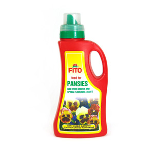 Also suitable for other spring and winter flowering plants  Fito Feed for Pansies is designed to pro