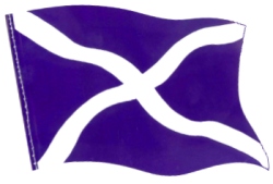 Your very own flag to wave - St. Andrew's fla