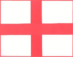 Flag - St.George - Polyester 5ftx3ft