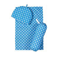 Flamenco tea cosy  blue flamenco  outer material 100 cotton drill  inner material polyester  Wash as