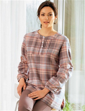 Unbranded Flannel blouse