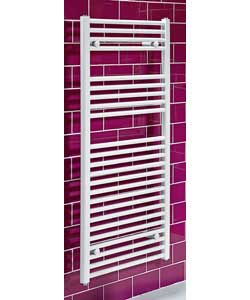 Flat Large White Heated Towel Rail