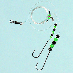 Unbranded Flatty Rig - 2 hooks down - Size 1/0