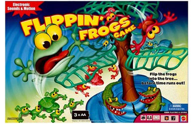 Unbranded Flippin`Frogs Game