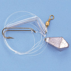 Unbranded Flounder System with Lead - Pack of 10