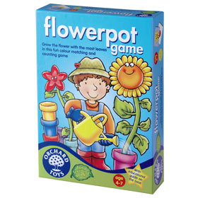 Unbranded Flowerpot Game - Buy 2 Orchard Toys games, get Chicken Out for free