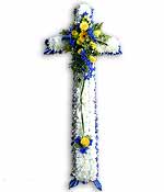 Flowers - Coffin Cross
