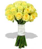 Flowers - Mass of Yellow Roses