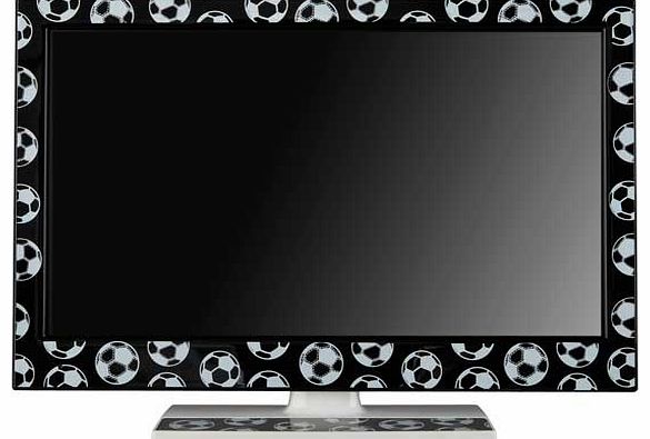 Perfect for any football fan. youll be the envy of your friends when you customise your TV with this incredibly easy to fit TV surround and stand! Please note. this is only compatible with the Bush 22 Inch Full HD 1080p Customisable LED TV/DVD Combi 