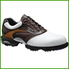 Footjoy DryJoys PRO Rich Brown Smooth / Bomber Smooth Inlay / White Smooth