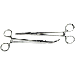 Unbranded Forceps 6 inch Curved