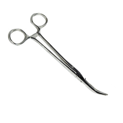 Unbranded Forceps 8 inch Curved