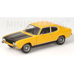 A great value 118 scale replica from Minichamps of the 1970 Ford Capri RS in right hand drive, with