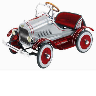 Ford Model T (silver/red)
