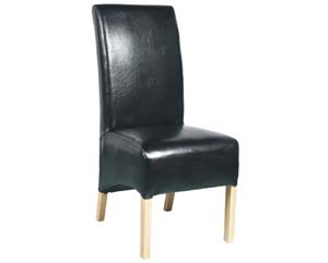 Unbranded Forth leather dining chairs
