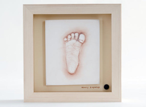 Unbranded Framed hand or foot print of your little one