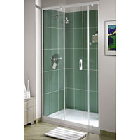 Modern, frameless design incorporating an advanced, glass-clamping and seal system (patent pending)