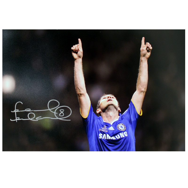 Unbranded Frank Lampard Signed Chelsea Photo: This One` For Mum