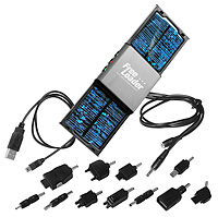 FreeLoader Solar Charger (Pink with iPod connector)