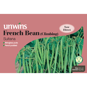 Unbranded French Bean Sultana Seeds - Climbing