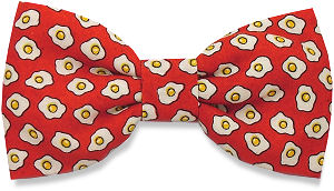 Unbranded Fried Egg Bow Tie