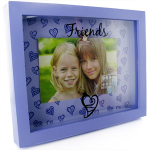Unbranded Friends Purple 4 x 6 Clip Photo Frame