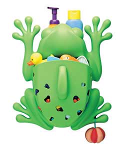 Boon frog pod bath toy and scoop.Toys not included.Gift boxed.Complies with UK safety standard EN71.