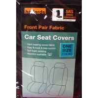 Front Pair Seat Cover- Black