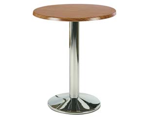 Unbranded Frovi zebrano round dining table