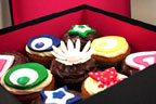Unbranded Fru Fru Gift Box with Nine Cupcakes