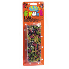 Yummy fruity cereal treat bars for hamsters, gerbils, mice and rats